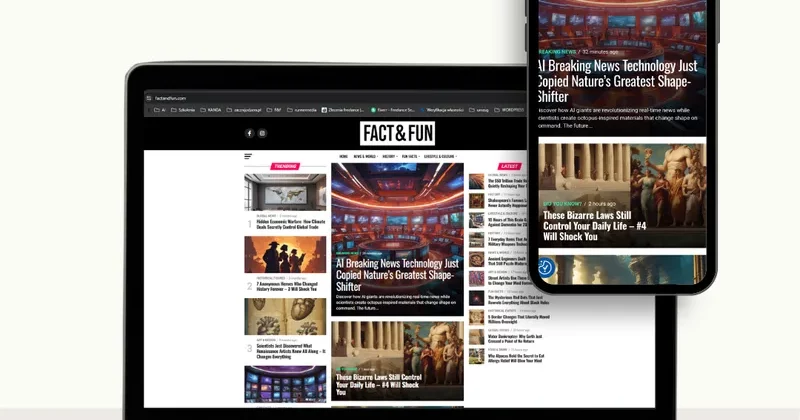 Automatyzacja serwisu internetowego Fact&Fun