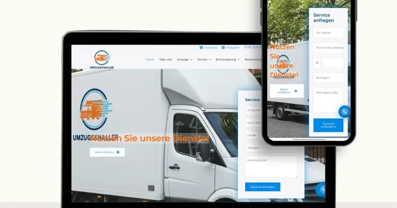 Serwis internetowy dla Umzugsknaller.de