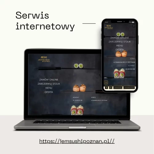 Serwis internetowy dla JEMSUSHI