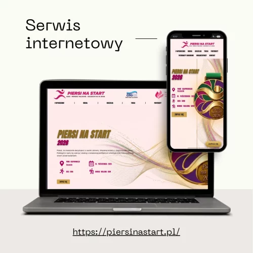 Serwis internetowy dla Piersinastart.pl