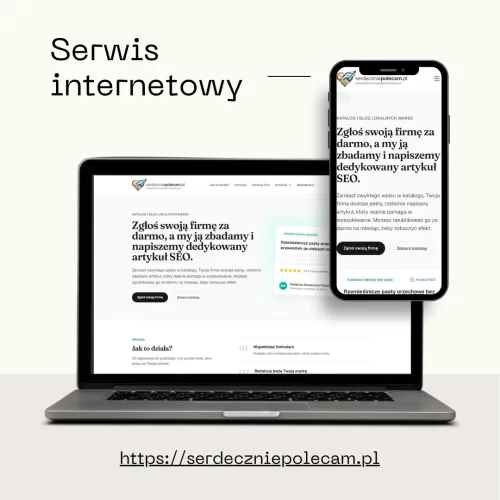 Serwis internetowy dla serdeczniepolecam.pl